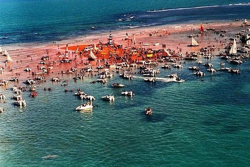 imagem aerea de areia vermelha